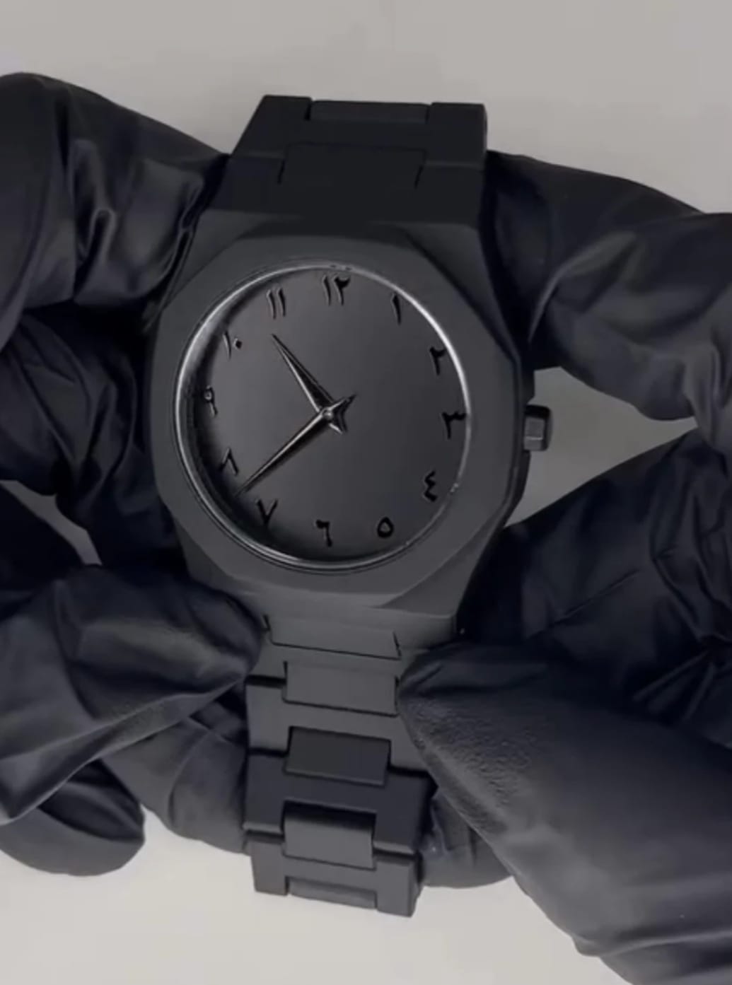 Black Arabic Watch